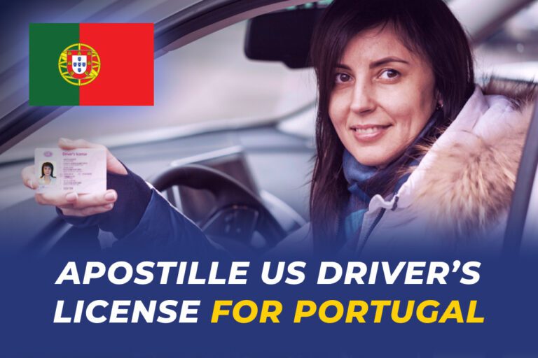 Apostille US Driver’s License for Portugal