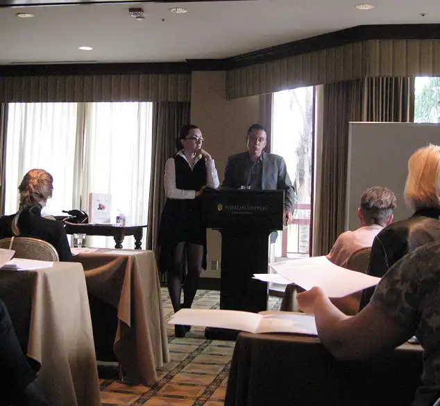 Vadim Pechersky, Notary Public providing training for new Notaries in San Diego