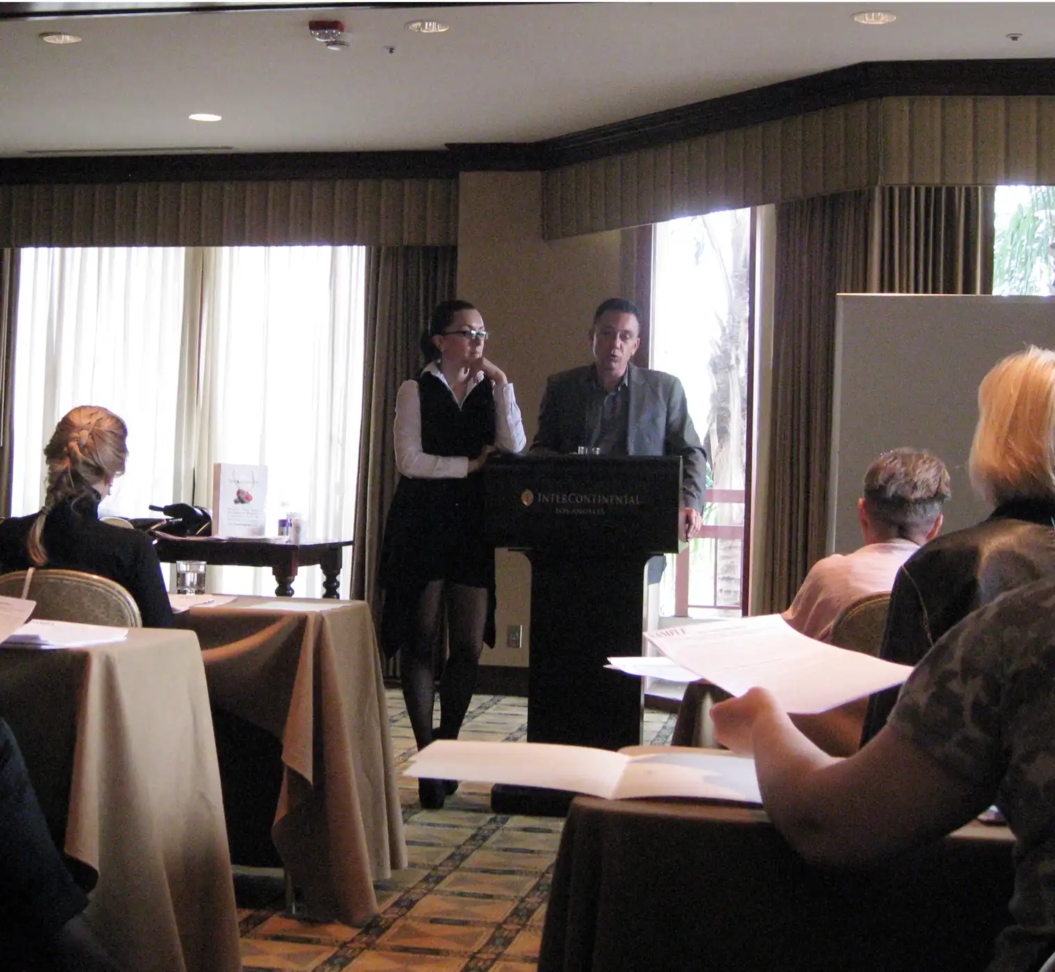 Vadim Pechersky, Notary Public providing training for new Notaries in San Diego